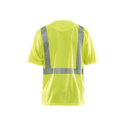 T-shirt col V haute-visibilité anti-UV 33861013 - Couleur au choix