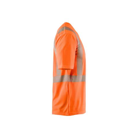 T-shirt col V haute-visibilité anti-UV 33861013 - Couleur au choix