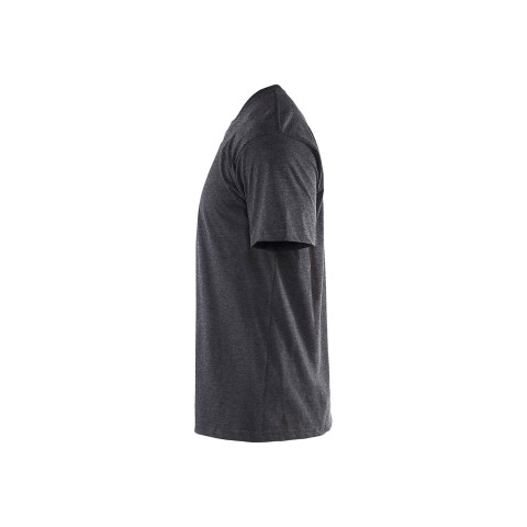 T-Shirt Noir/Gris clair 33001025 - Taille au choix