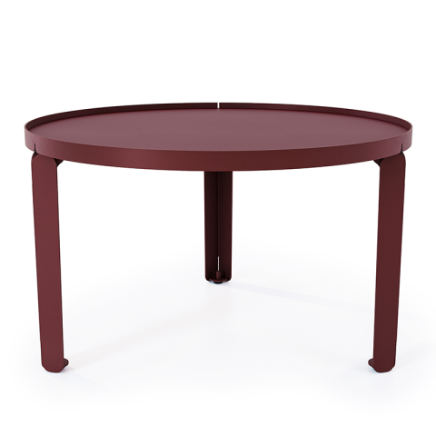 Table basse ronde DECO-GEM, Jade. A monter soi-même. Ø70.5 cm H.42 cm