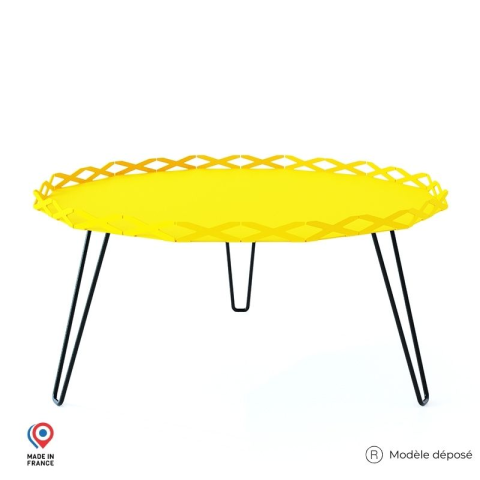 Tables basses de jardin en Acier - Aura