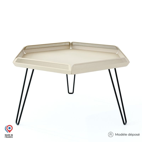 Tables basses de jardin en Acier - Céleste