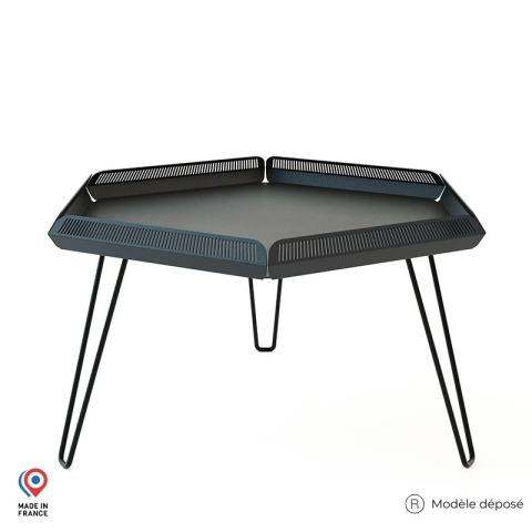 Tables basses de jardin en Acier - Céleste