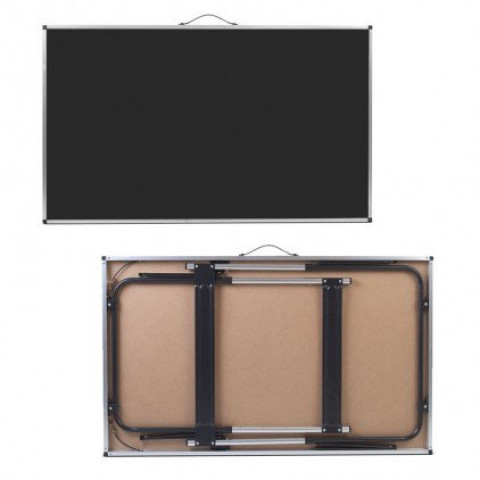 Table pliante noir et blanc par 3 sourcidys