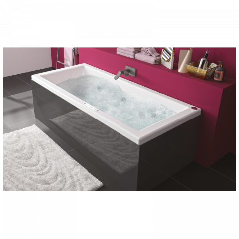 allibert tablier en u de baignoire balneo autoportant fix alu dimensions et coloris au choix distriartisan