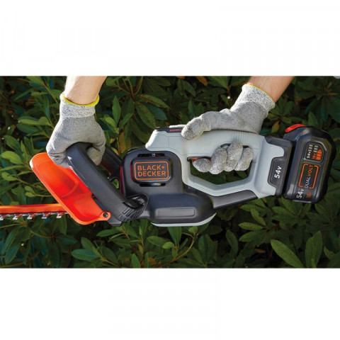 Taille haies black et decker dualvolt 54v  2ah lame 60cm gtc5455pc chargeur 2a 54 v