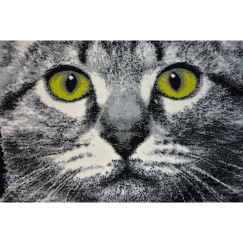 Tapis bcf flash 33319/190 - chat - Dimension au choix