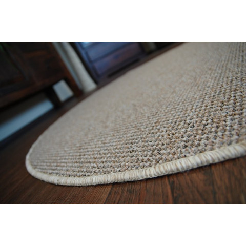 Tapis cercle rhapsody 91 beige  cercle - Dimension au choix