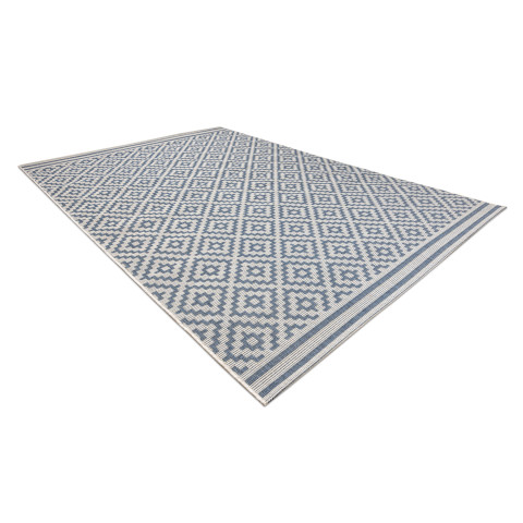 Tapis en corde sizal flat 48357/951 carrés - Dimension au choix