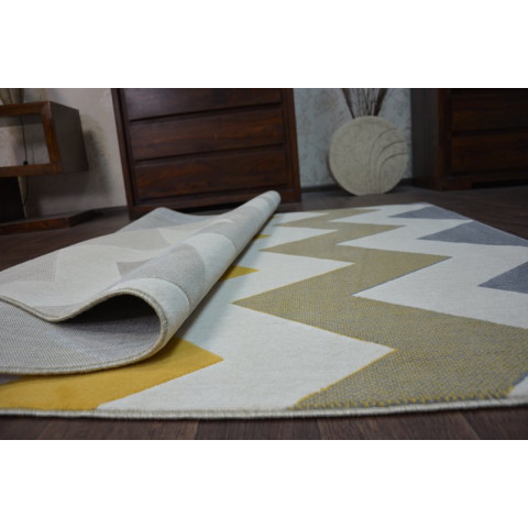 Tapis scandi 18248/251 - zigzag - Dimension au choix