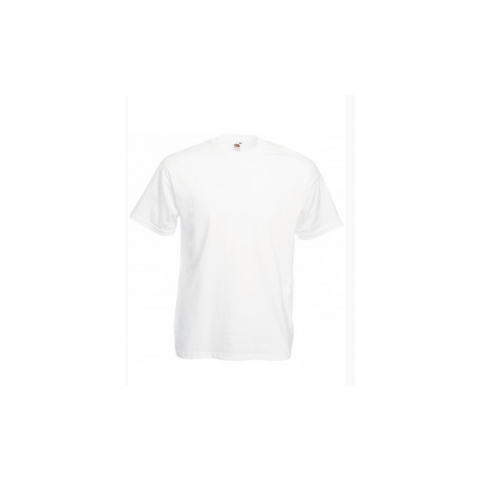 Tee-shirt homme col rond manches courtes fruit of the loom - Coloris et taille au choix