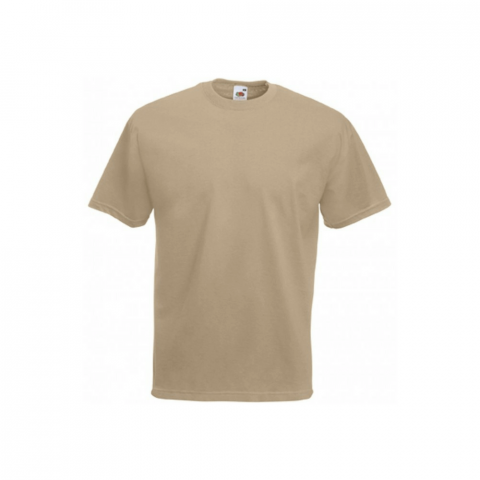 Tee-shirt homme col rond manches courtes fruit of the loom - Coloris et taille au choix