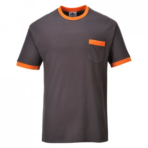 Tee shirt de travail portwest contrast texo - Taille et coloris au choix