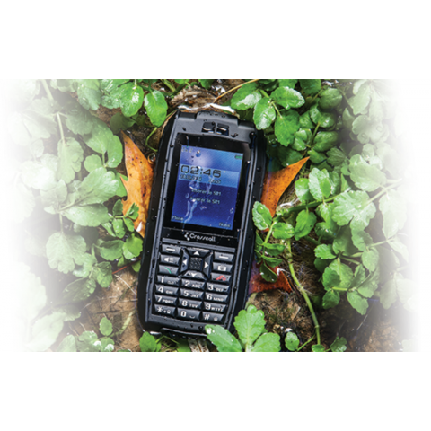 Téléphone crosscall shark v2 étanche ip69 flottant résistant choc, double sim - sh2.bl.nndec