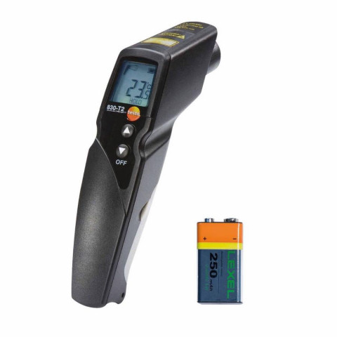 Thermomètre 830-T2 infrarouge à visée laser optique 12:1 - TESTO - 0560 8312