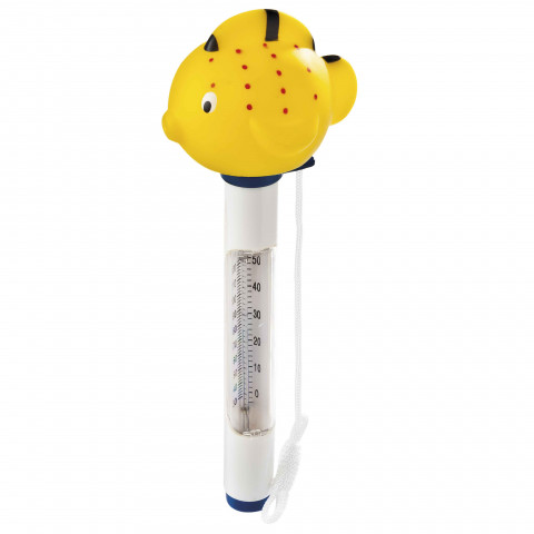 Thermomètre figurine animaux de piscine