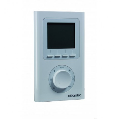Thermostat d'ambiance électronique programmable filaire Atlantic 073270