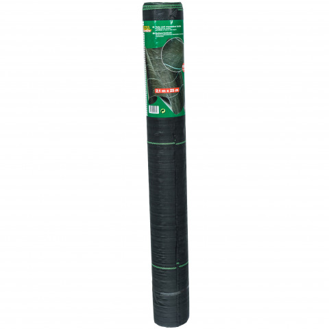 Toile anti mauvaises herbes 2,1 x 25 mètres de 100g-m2