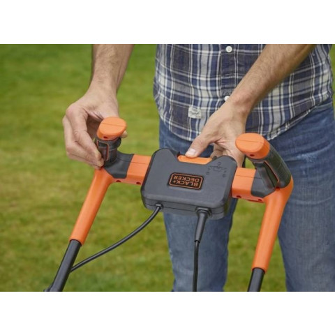 Tondeuse électrique filaire 42cm - 1800 W - BLACK + DECKER - BEMW481BH-QS