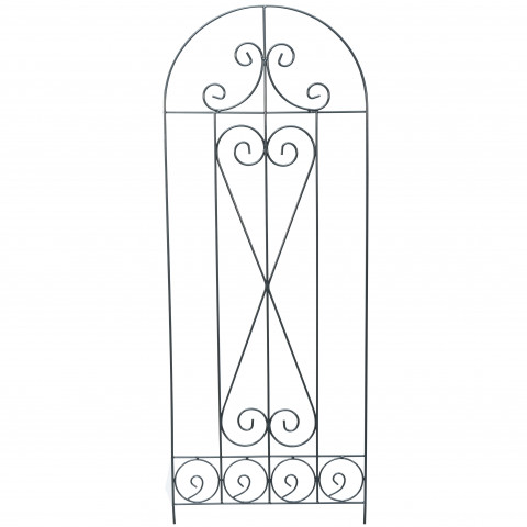 Treillis porte plantes en métal  40 x 120 cm