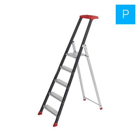 Escabeau professionnel PROLUX + Escalux - Nombre de marche au choix