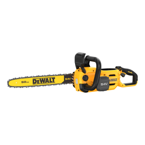 Tronçonneuse à chaîne sans fil dewalt 54 volts 50 cm - sans batterie, ni chargeur - dcmcs575n-xj