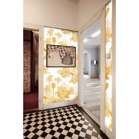 Papier peint toile de jouy - TOILESTE++