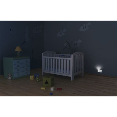 Veilleuse led 0,28 watt lunetta glow (lueur) - détecteur