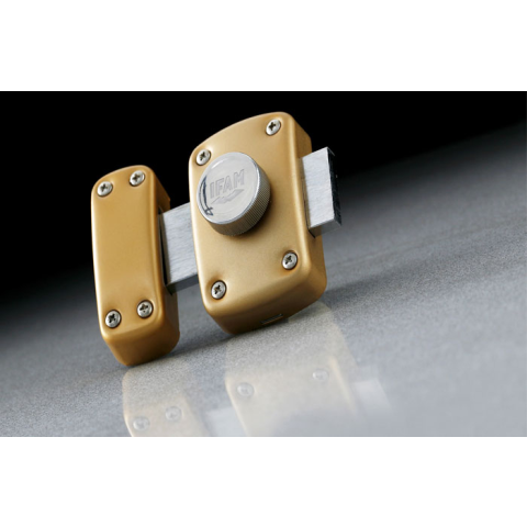Verrou bouton / cylindre 35mm série B5 s'entrouvrant KA3 IFAM - 26354