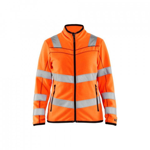 Veste micropolaire haute visibilité femme blaklader en iso 20471 classe 3 - couleur au choix