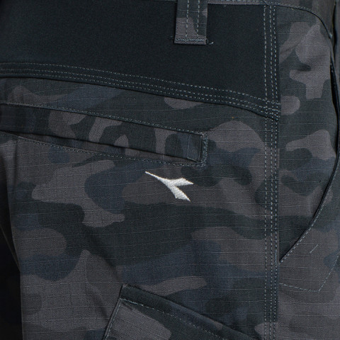 Pantalon cargo diadora - gris camouflage - Taille au choix