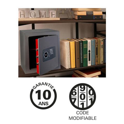 Coffre fort gros volume RIVOLI ouverture par clavier a code - 13282