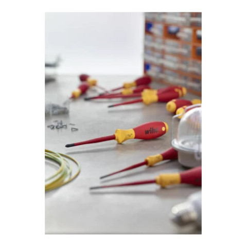 Tournevis SoftFinish® electric slimFix Pozidriv PZ2 - WIHA - 39567