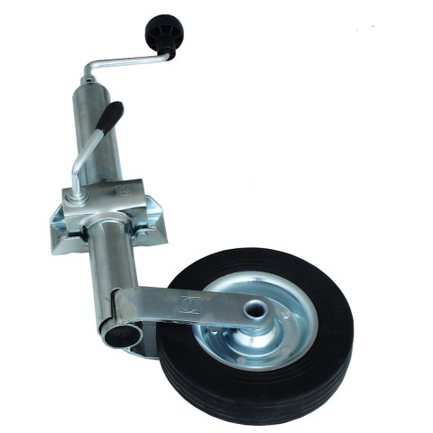 Safe roue jockey winterhoff pour remorque tube ø 48 mm / sans option