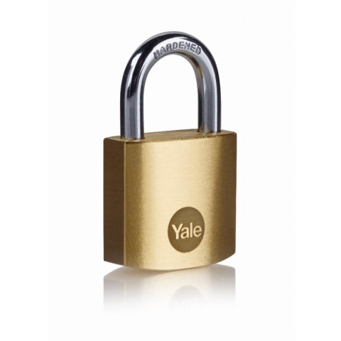 Cadenas YALE laiton - Lot de 2 - S'entrouvrant 30 mm - 3 clés - 24245000