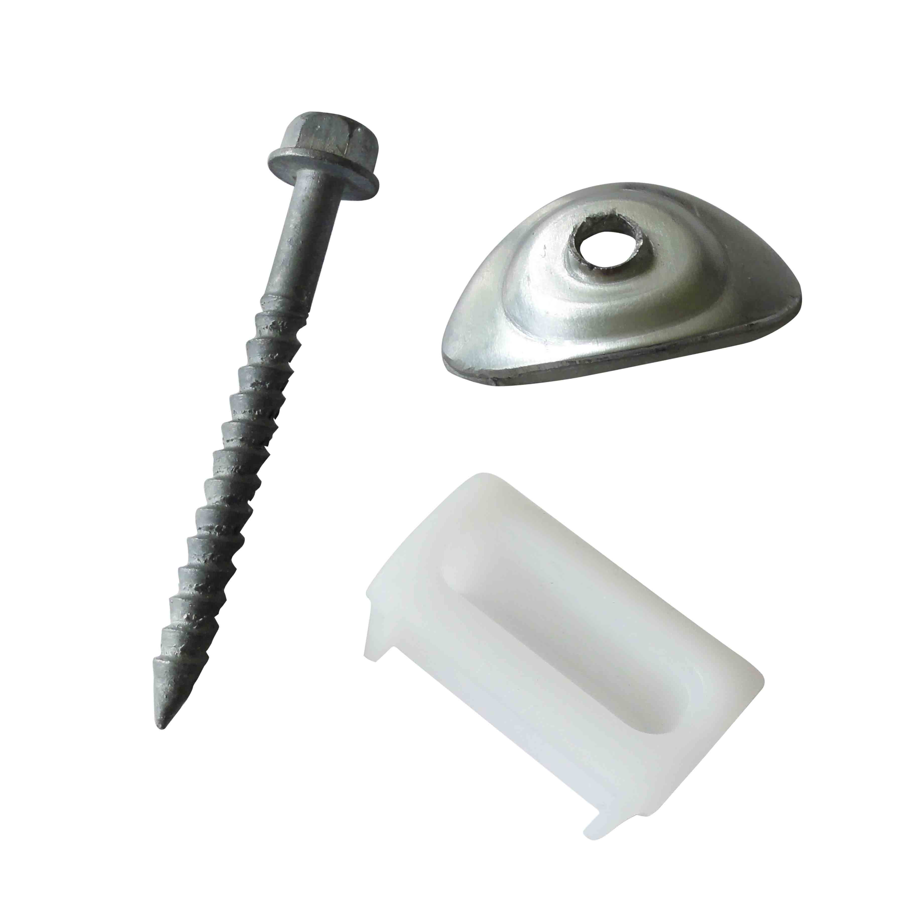 Kit De Fixation Pour Plaque Ondulee Petites Ondes Brico Depot