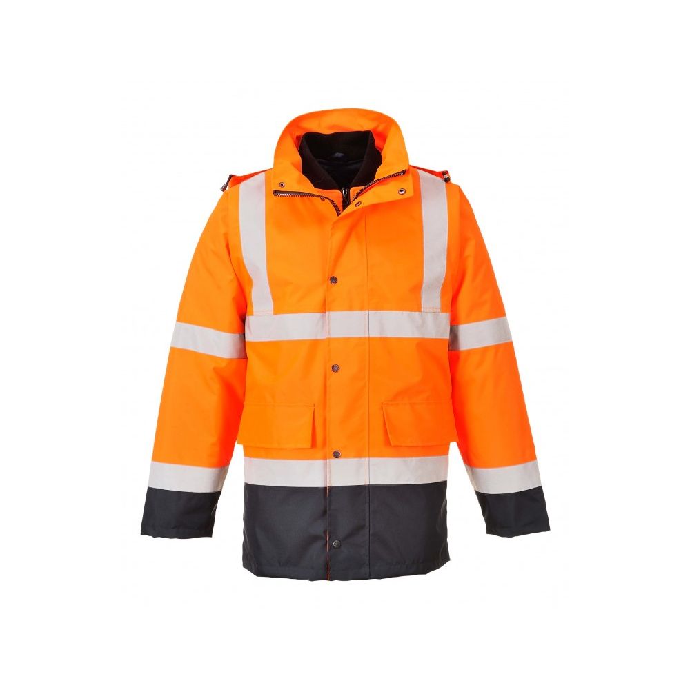 Blouson Haute-visibilité Bicolore De Travail Jaune/Gris Portwest
